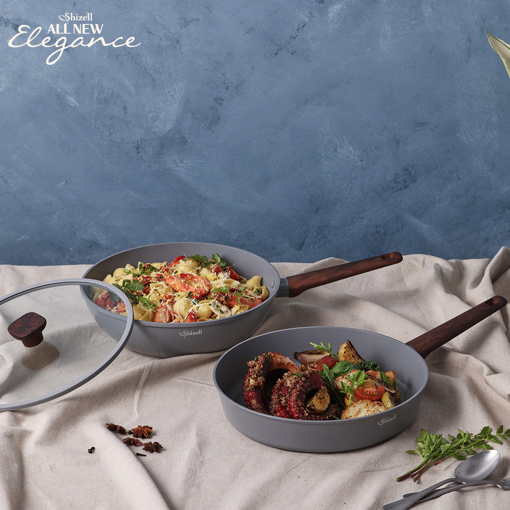 쉬젤 올뉴엘레강스 IH프라이팬2종G세트 프라이팬28cm 궁중팬28cm 